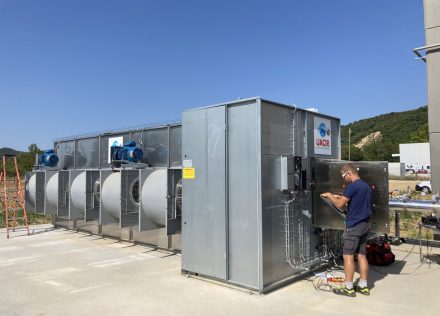 Série CRF : contre-courants - métal - ventilation centrifuge