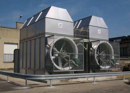 Série KHF : contre-courants - métal - ventilation axiale