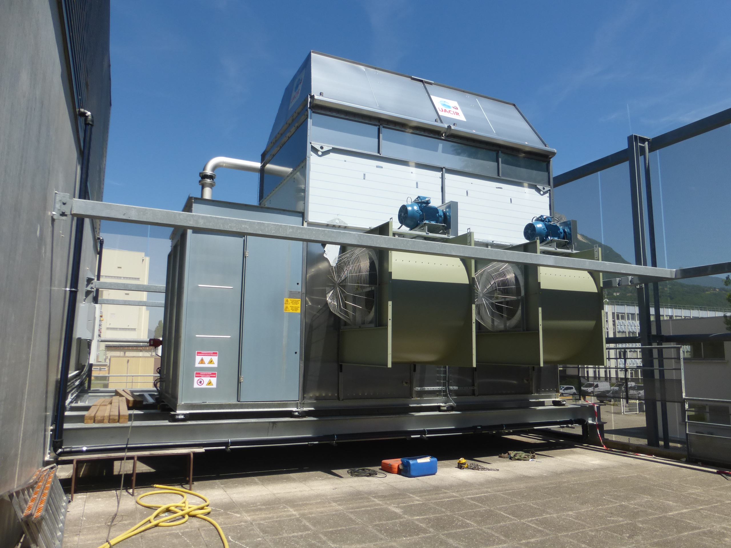Série KSFIM : contre-courants - hybride - métal - ventilation centrifuge