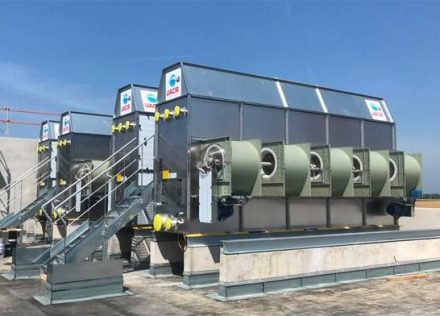 Série ATM : contre-courants - métal - ventilation centrifuge