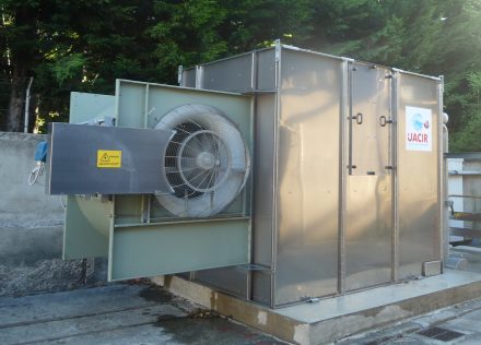 Série S : contre-courants - métal - ventilation centrifuge