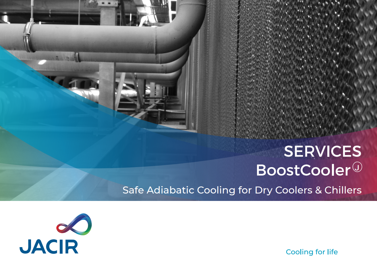 BoostCooler safe adiabatisation system for drys coolers & chillers