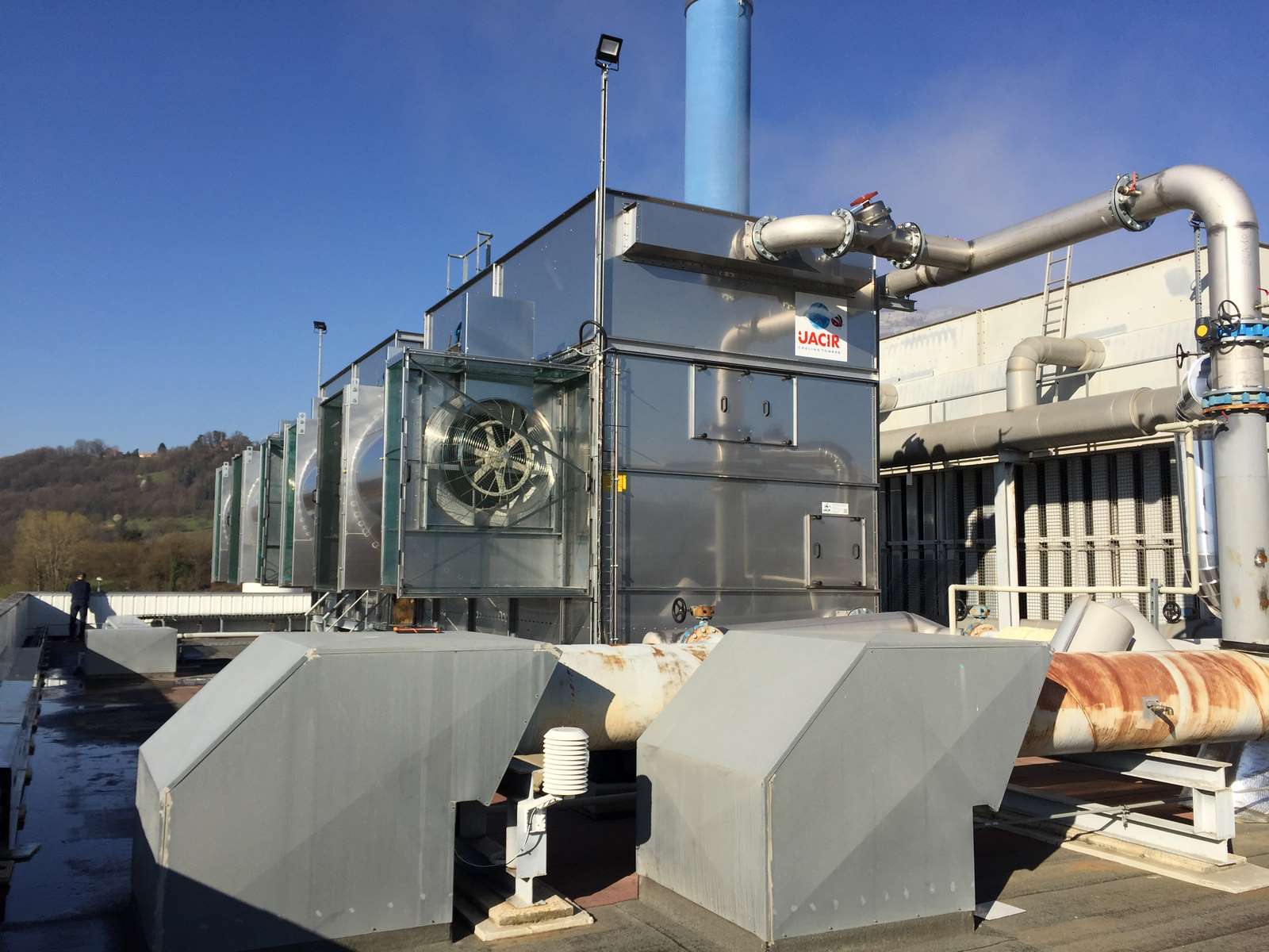 Série KS: contre-courant - métal - ventilation centrifuge