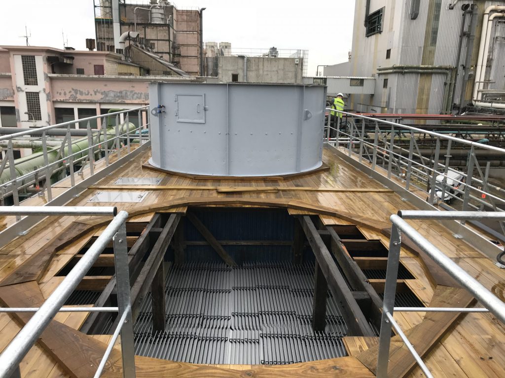 Cooling tower major rehabilitation