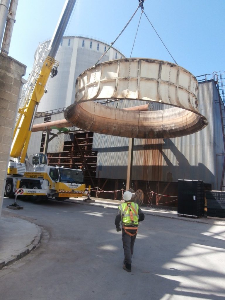 Cooling tower major rehabilitation