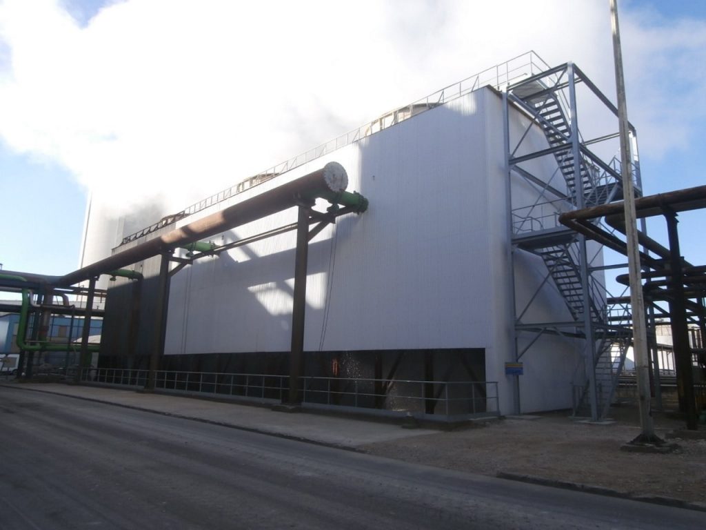 Cooling tower major rehabilitation