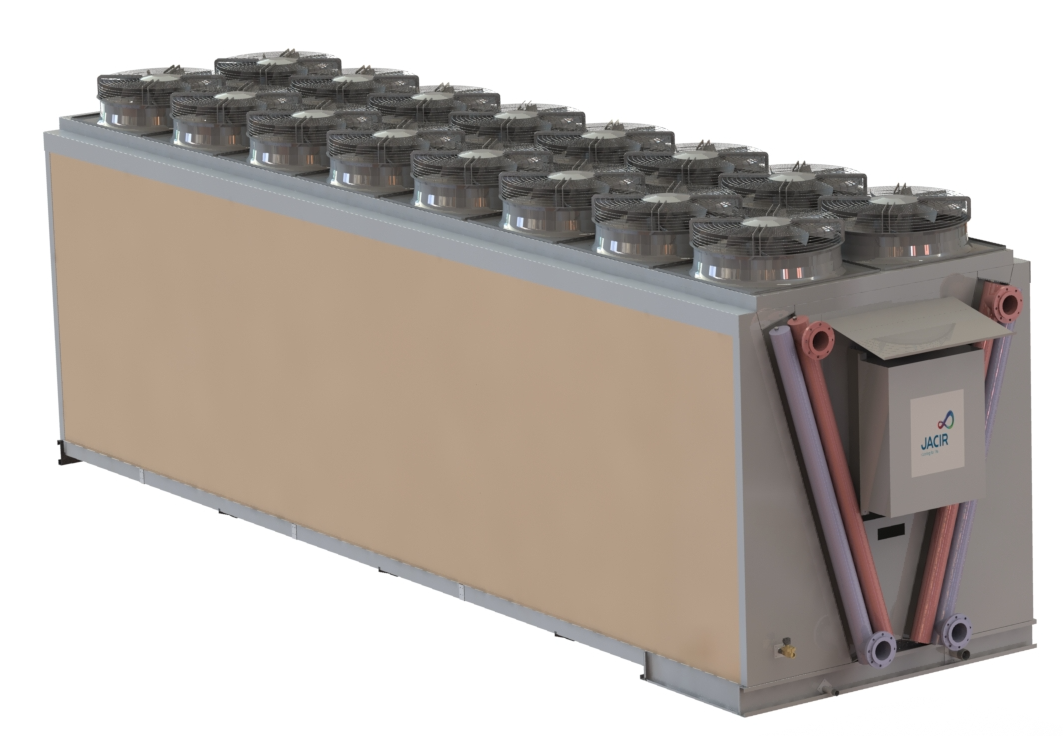 TOPAZ® NEO series : adiabatic cooler - V-designed coils - metal - EC motors